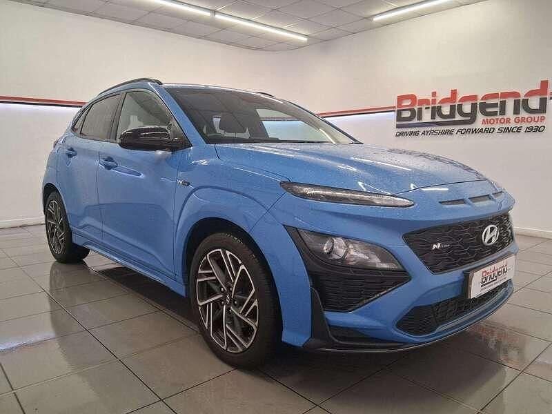 Used Hyundai Kona N Line 120 HP (88 kW) 2022 Blue SUV