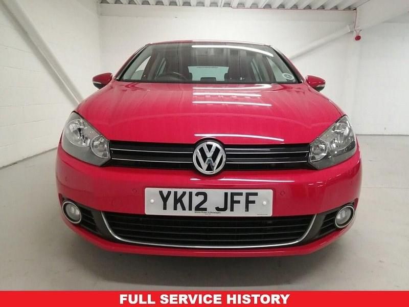 Used VW Golf VII GT 140 HP (102 kW) 2012 Red Hatchback