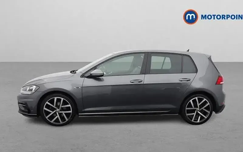 Used VW Golf VII R-line 150 HP (110 kW) 2019 Grey Hatchback