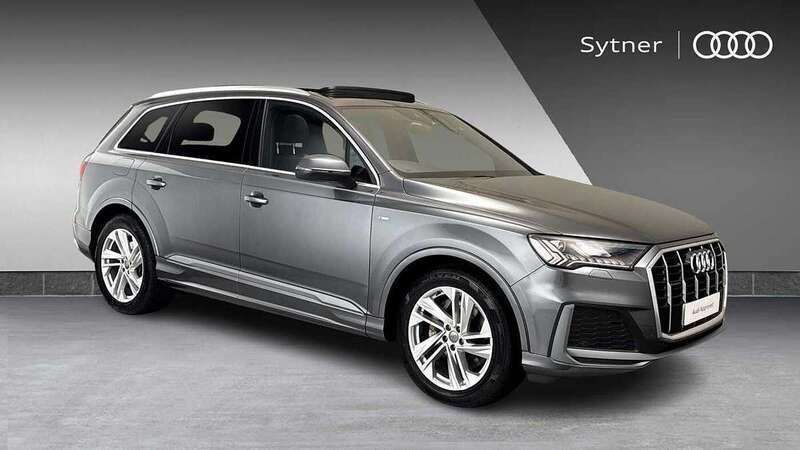 Grey Used 2020 Audi Q7 S-Line SUV | £42,000 (A bit pricey) - Image 1/4