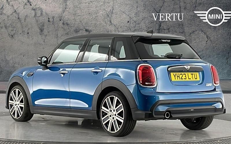 Used Mini Cooper Exclusive 136 HP (100 kW) 2022 Blue Hatchback