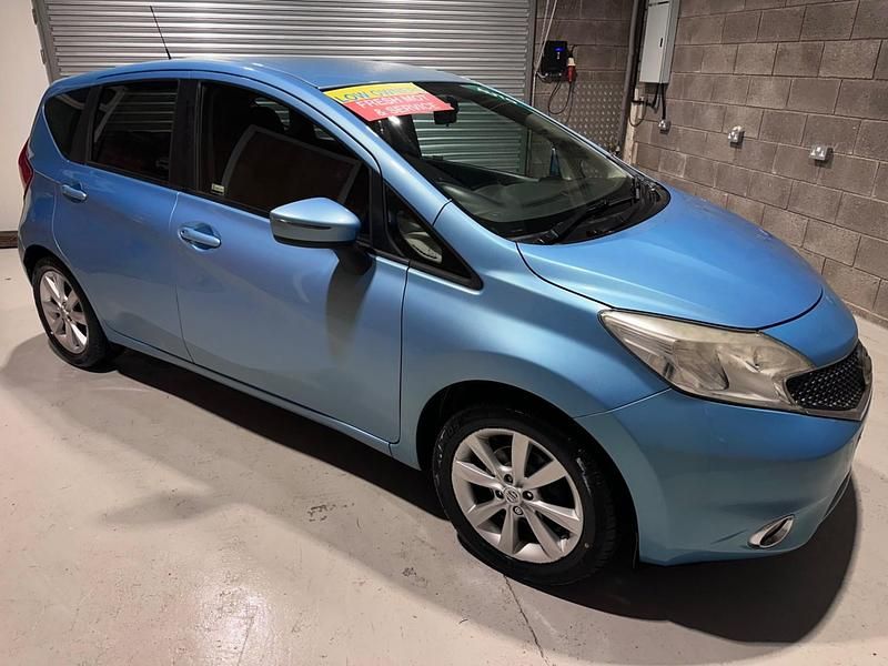 Used Nissan Note Acenta 98 HP (72 kW) 2014 Blue Hatchback