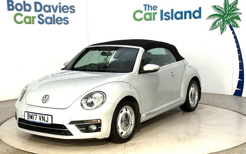 Used VW Beetle Cabriolet Design 150 HP (110 kW) 2017 Silver Cabriolet