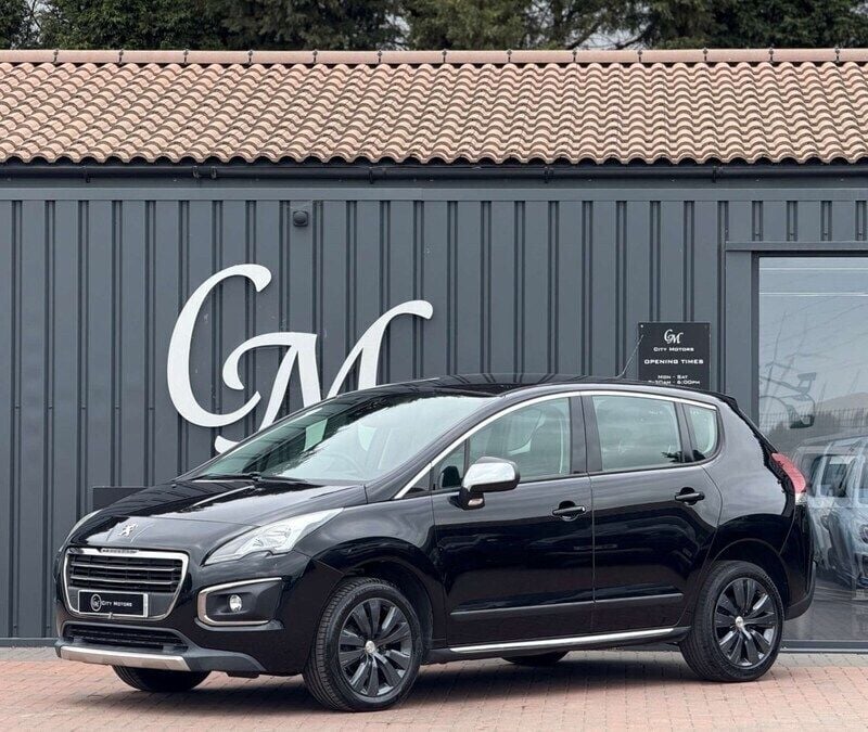 Black Used 2017 Peugeot 3008 Active SUV | £4,990 (Super price) - Image 1/4