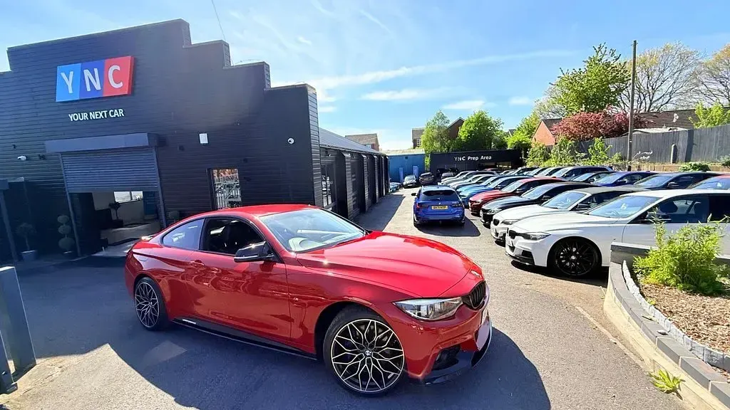 Used BMW 420 Coupé M Sport 190 HP (139 kW) 2018 Red Coupe
