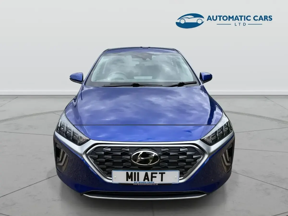 Used Hyundai Ioniq Premium 141 HP (103 kW) 2021 Blue Hatchback