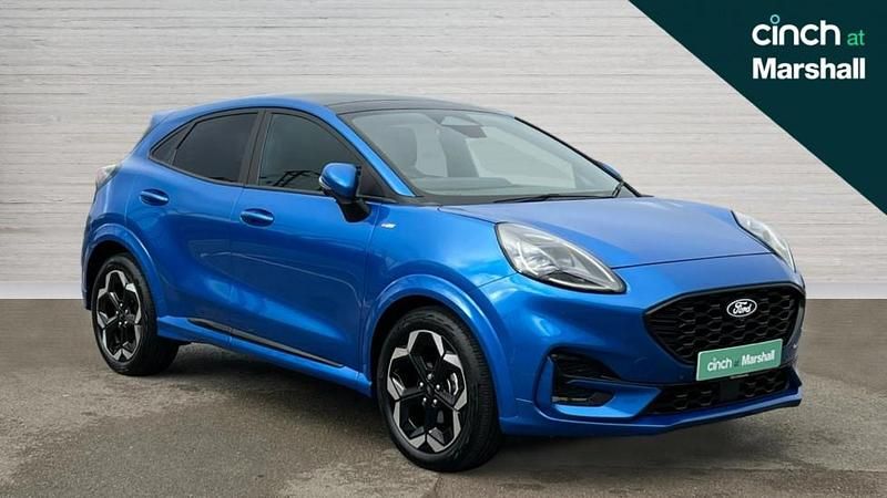 Blue Used 2024 Ford Puma Gen-E ST-Line X | £23,195 (Expensive) - Image 1/4