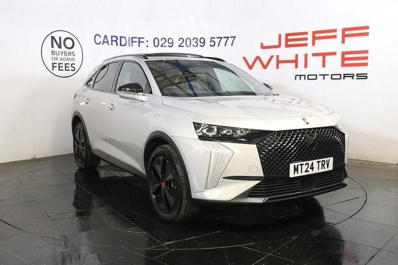 White Used 2024 DS Automobiles DS7 Crossback Performance Line Plus SUV | £22,488 (Fair price) - Image 1/4