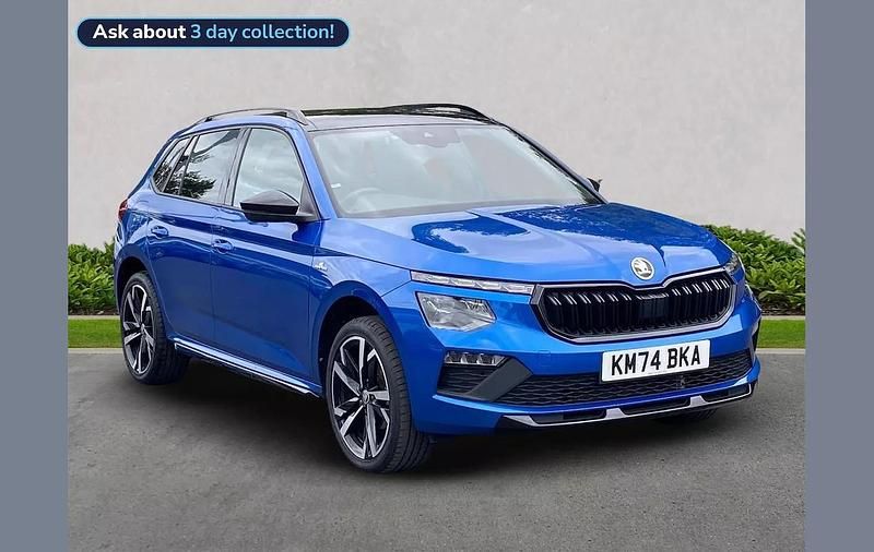 Blue Used 2024 Skoda Kamiq Monte Carlo SUV | £23,990 (A bit pricey) - Image 1/4