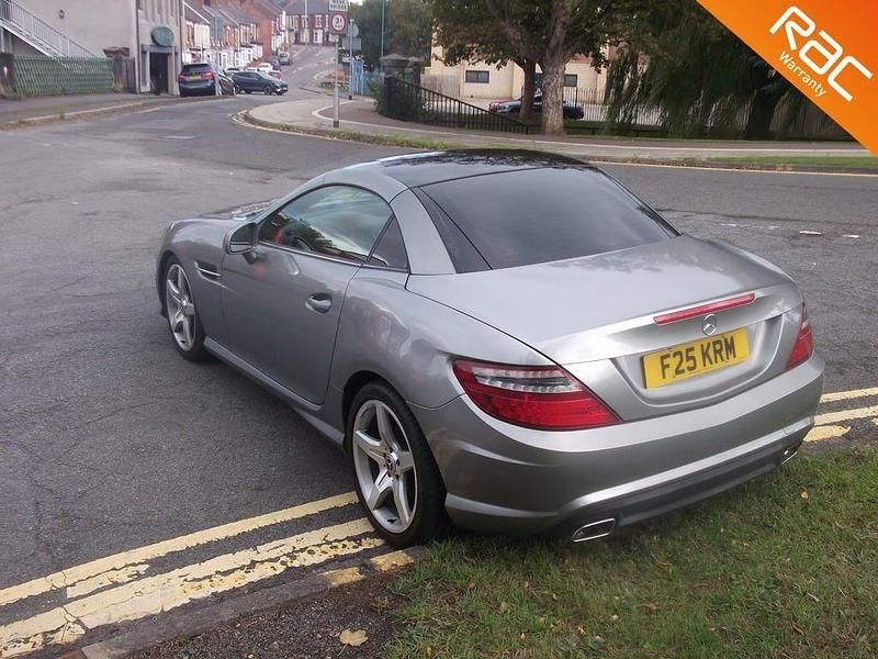 Used Mercedes SLK250 AMG 204 HP (150 kW) 2013 Silver Cabriolet