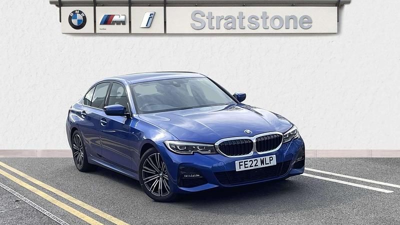 Blue Used 2022 BMW 320 M Sport | £22,494 (Good price) - Image 1/4