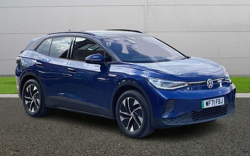 Blue Used 2021 VW ID.4 Pro Performance SUV | £19,299 (Fair price) - Image 1/4