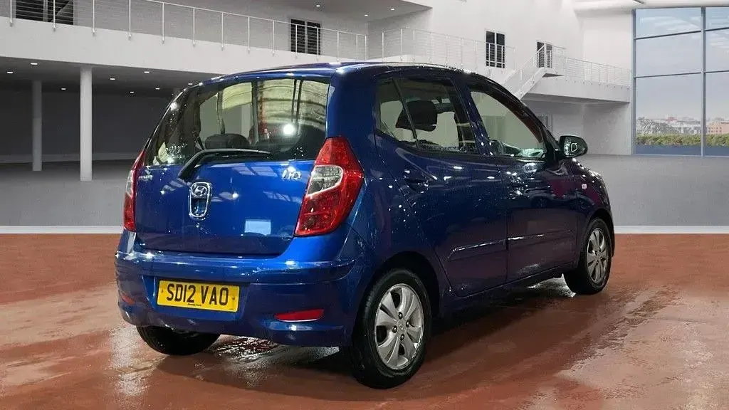 Usado Hyundai i10 Active 85 HP (62 kW) 2012 Azul Citadino