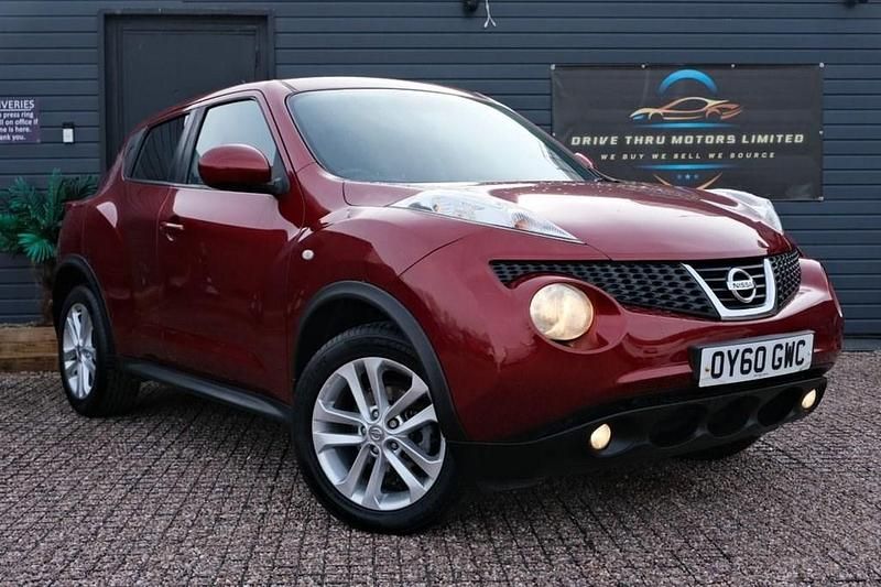 Used Nissan Juke Acenta 117 HP (86 kW) 2010 Red SUV