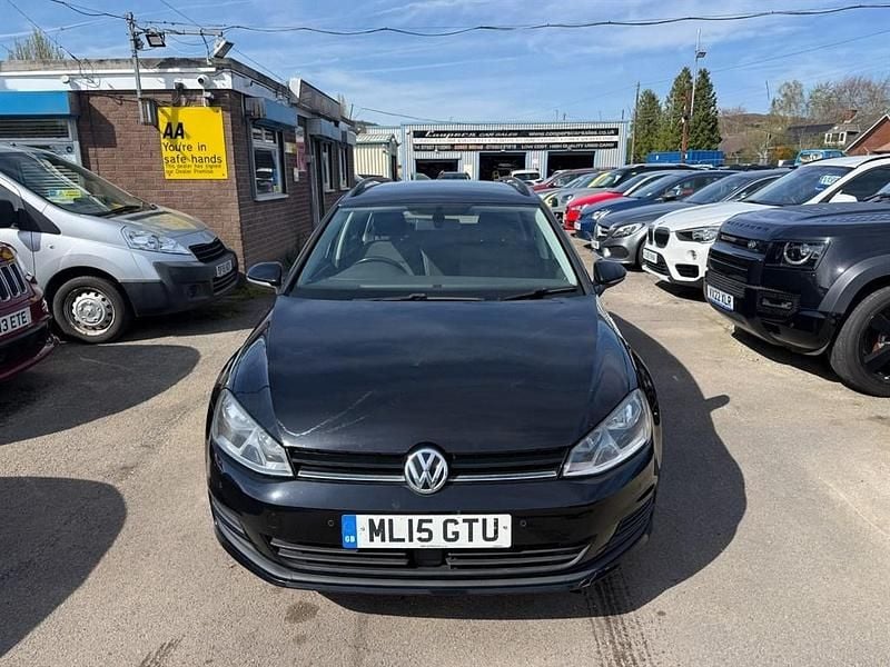 Used VW Golf VII SE 2015 Black Estate