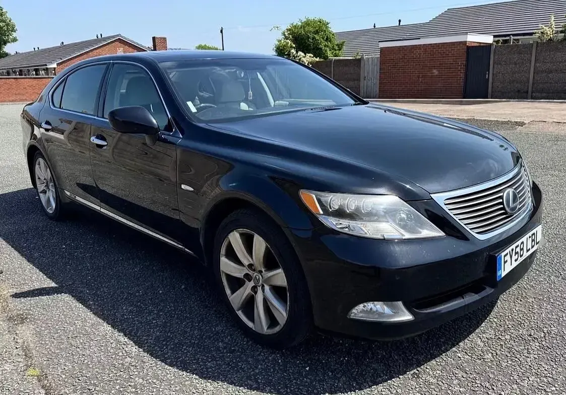 Used Lexus LS600h L 2008 Black Sedan