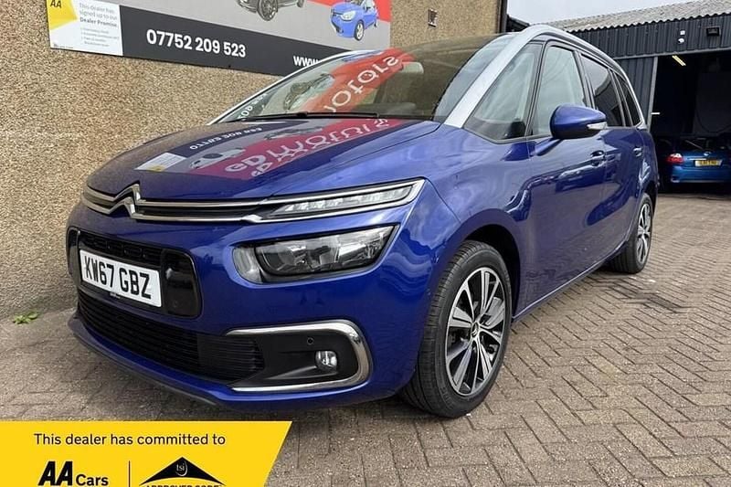 Blue Used 2018 Citroën Grand C4 Picasso Flair MPV | £8,195 (Good price) - Image 1/1