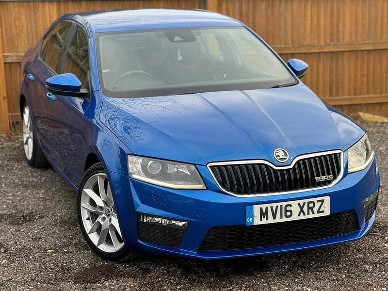 Blue Used 2016 Skoda Octavia vRS Hatchback | £9,165 (Fair price) - Image 1/4