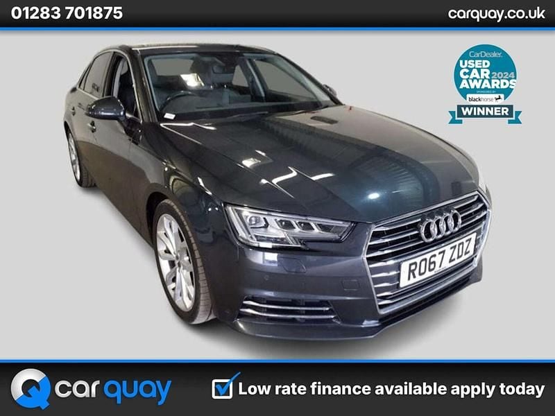 Grey Used 2017 Audi A4 S-Line Sedan | £11,295 (Fair price) - Image 1/2
