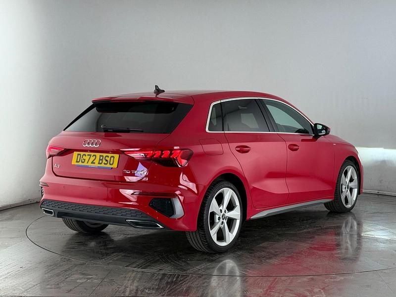 Used Audi A3 Sportback S-Line 2022 Red Hatchback
