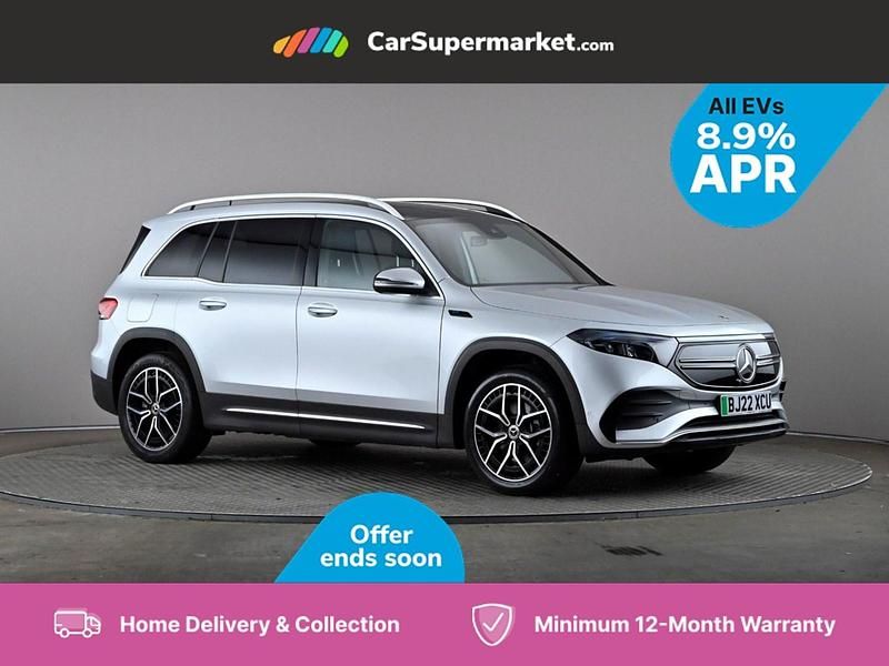 Silver Used 2022 Mercedes EQB300 AMG Line Premium SUV | £27,197 (Fair price) - Image 1/3