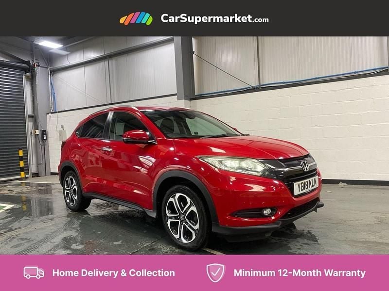 Red Used 2018 Honda HR-V EX SUV | £15,097 (Fair price) - Image 1/4