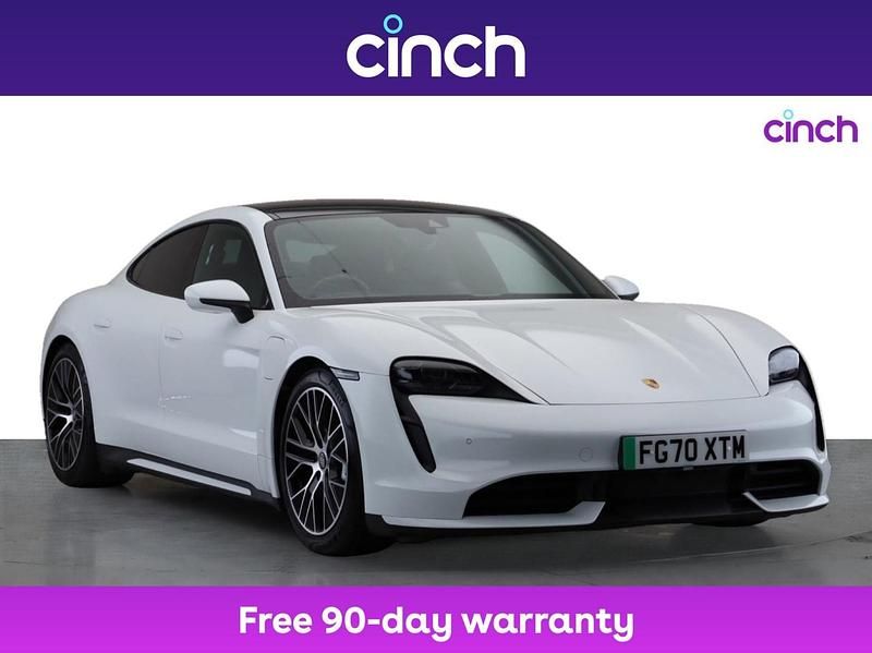 White Used 2020 Porsche Taycan Sedan | £48,999 (Super price) - Image 1/3