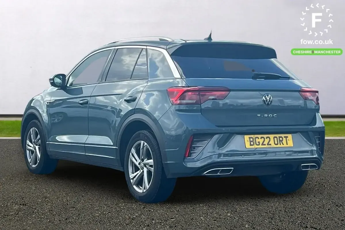 Używany VW T-Roc R-line 150 KM (110 kW) 2022 Niebieski SUV