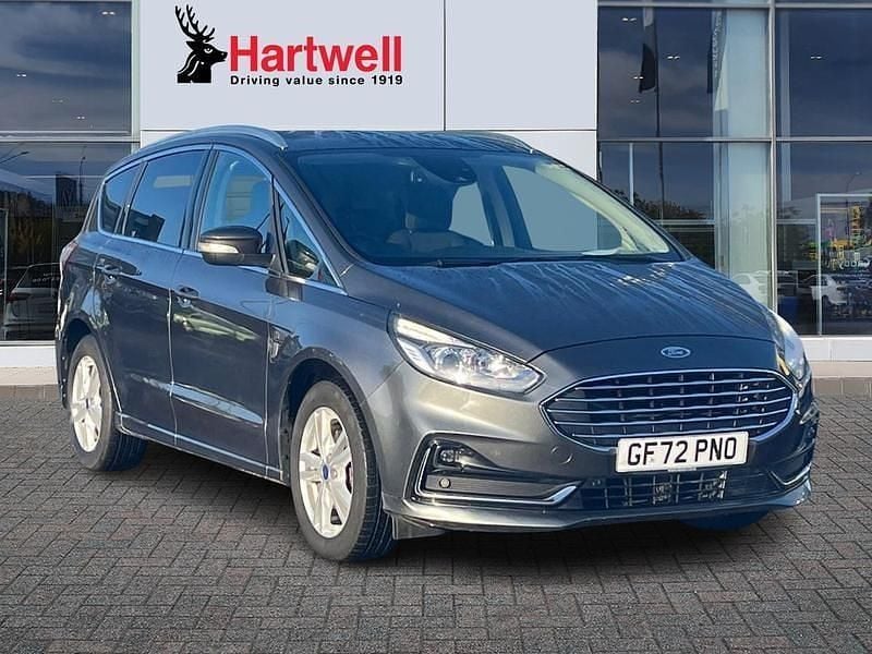 Grey Used 2022 Ford S-MAX Titanium MPV | £21,899 (Good price) - Image 1/3