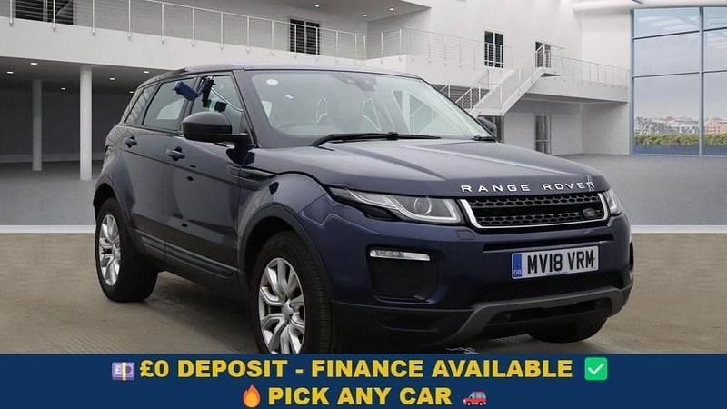 Blue Used 2018 Land Rover Range Rover evoque SE SUV | £11,349 (Super price) - Image 1/4