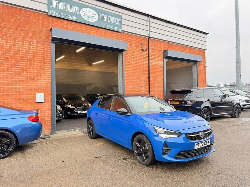 Used Vauxhall Corsa GS Line 100 HP (73 kW) 2022 Blue Hatchback
