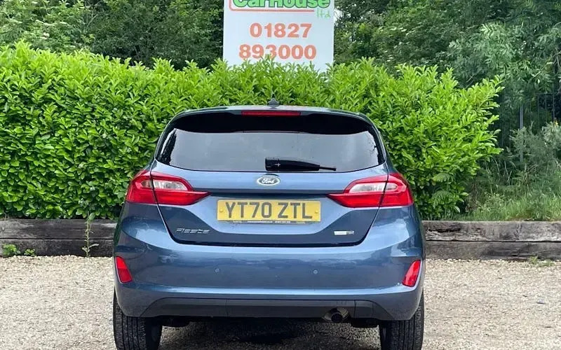 Used Ford Fiesta Titanium 125 HP (91 kW) 2020 Blue Hatchback