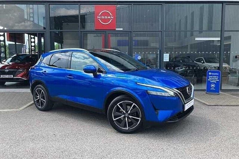 Blue Used 2022 Nissan Qashqai Tekna SUV | £19,692 (Fair price) - Image 1/4