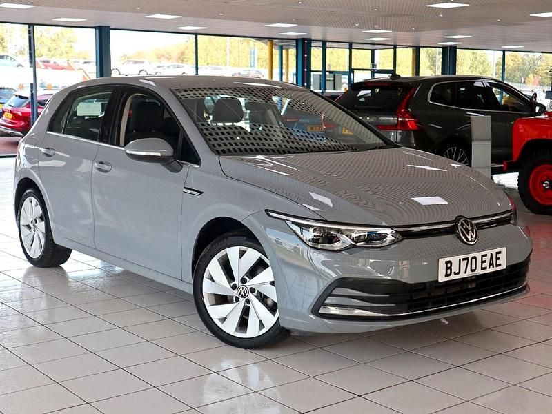 Moonstone grey Used 2020 VW Golf VIII Style Hatchback | £17,989 (Fair price) - Image 1/4