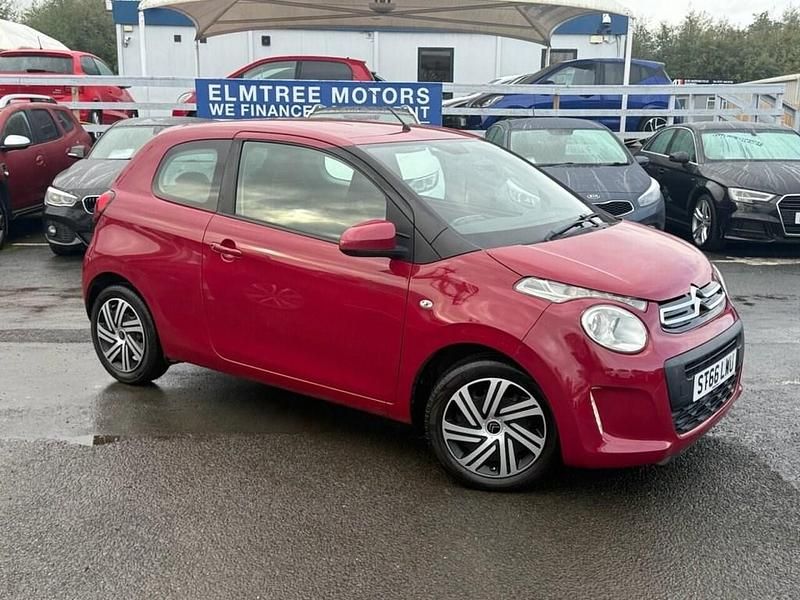 Red Used 2016 Citroën C1 Feel Hatchback | £4,499 (Fair price) - Image 1/4