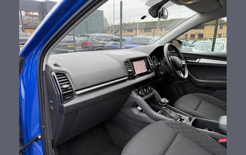 Used Skoda Karoq SE Technology 147 HP (108 kW) 2020 Energy blue SUV