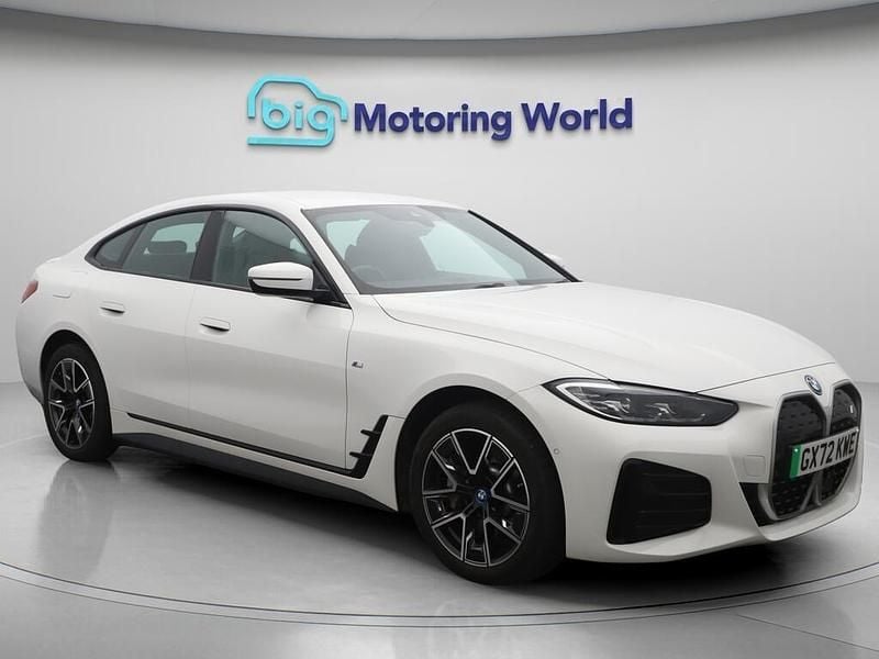 White Used 2022 BMW i4 M Sport Sedan | £24,000 (Fair price) - Image 1/4