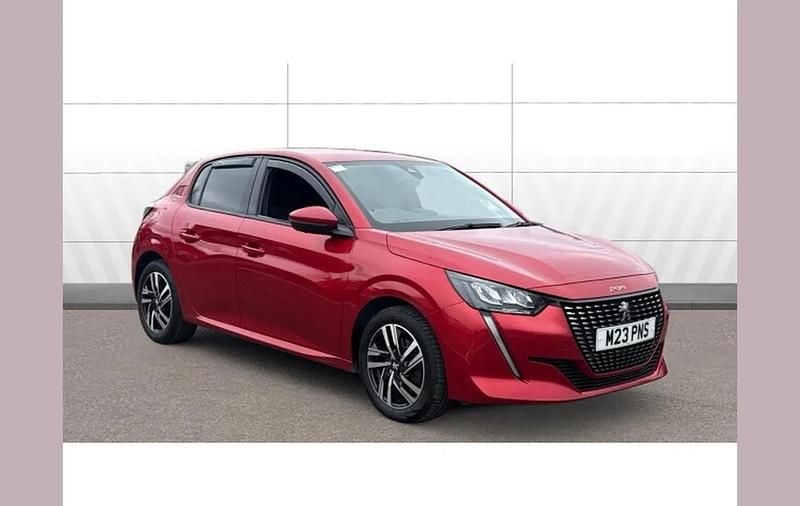 Used Peugeot 208 Allure Premium 102 HP (75 kW) 2021 Red Hatchback