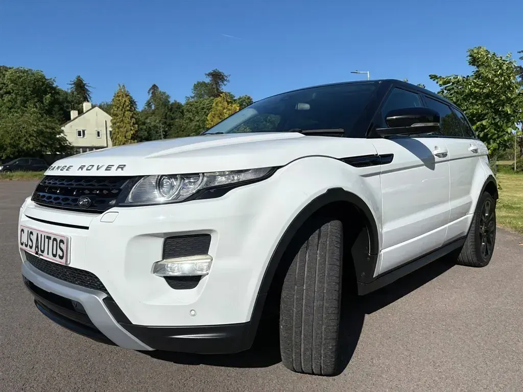 Used Land Rover Range Rover evoque Dynamic 2013 White SUV