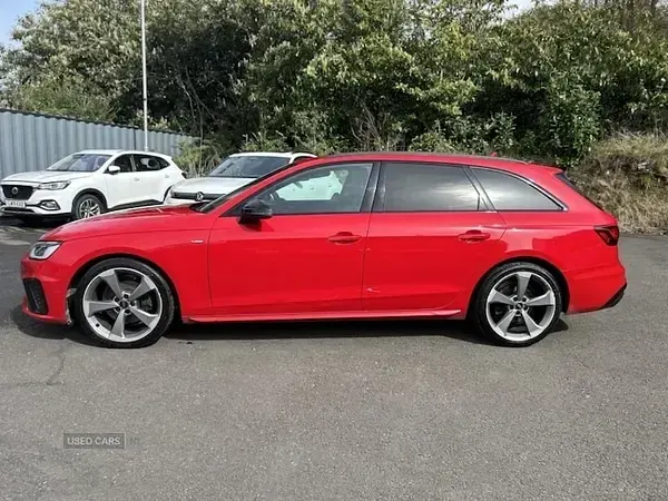 Used Audi A4 Black Edition 2020 Red Estate