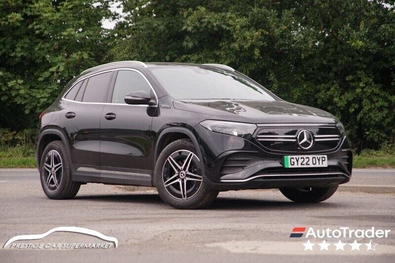Black Used 2022 Mercedes EQA250 AMG line SUV | £20,999 (Fair price) - Image 1/4
