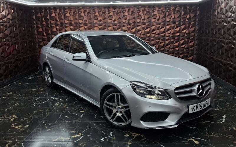 Silver Used 2015 Mercedes E250 AMG line Sedan | £7,499 (Good price) - Image 1/4