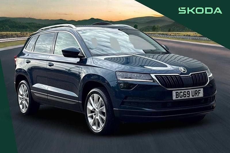 Blue Used 2019 Skoda Karoq SE SUV | £15,295 (Fair price) - Image 1/4