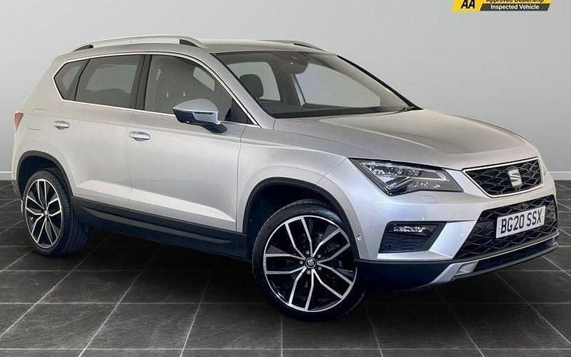 Silver Used 2020 Seat Ateca XCELLENCE Lux SUV | £11,995 (Fair price) - Image 1/2