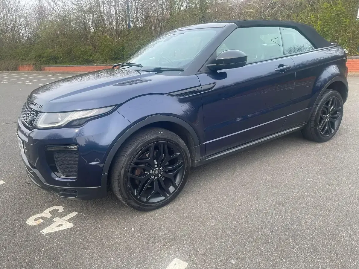 Used Land Rover Range Rover evoque HSE Dynamic 2018 Blue Cabriolet