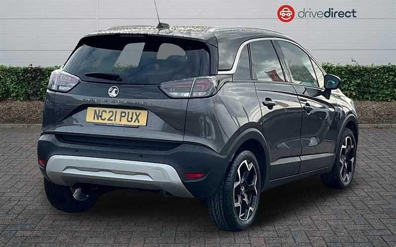 Used Vauxhall Crossland SRi 131 HP (96 kW) 2021 Grey SUV