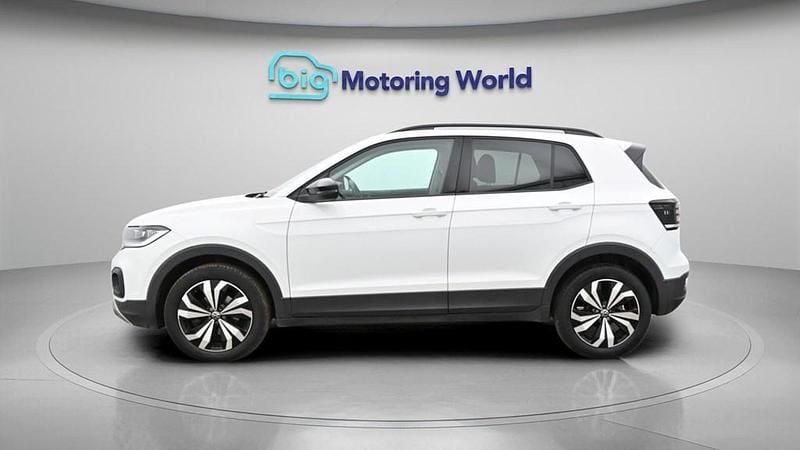 Used VW T-Cross Black Edition 110 HP (80 kW) 2022 White SUV