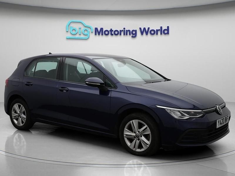 Blue Used 2020 VW Golf VIII S Hatchback | £16,948 (Fair price) - Image 1/4