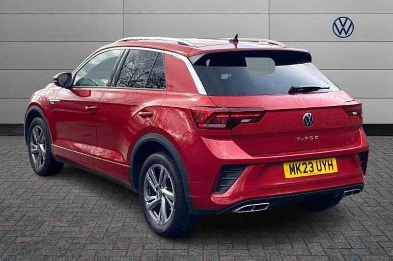 Used VW T-Roc R-line 150 HP (110 kW) 2023 Red SUV