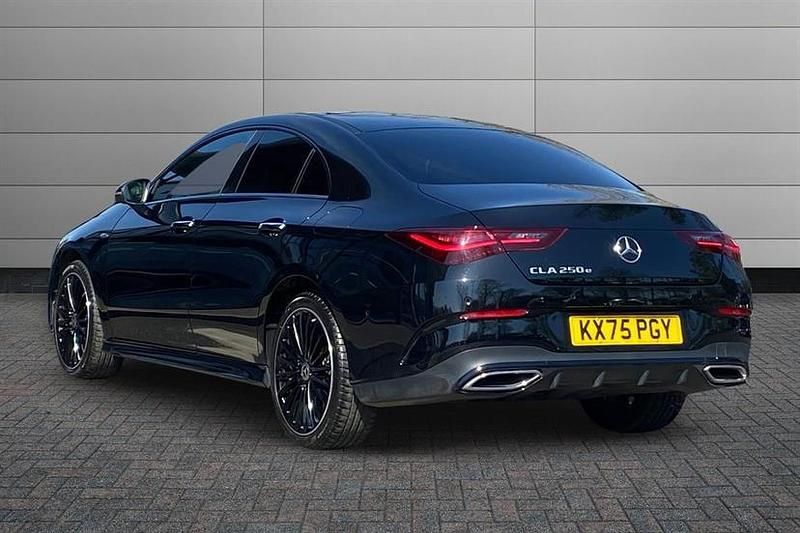 Used Mercedes CLA250e AMG Line Premium Plus 218 HP (160 kW) 2025 Black Sedan